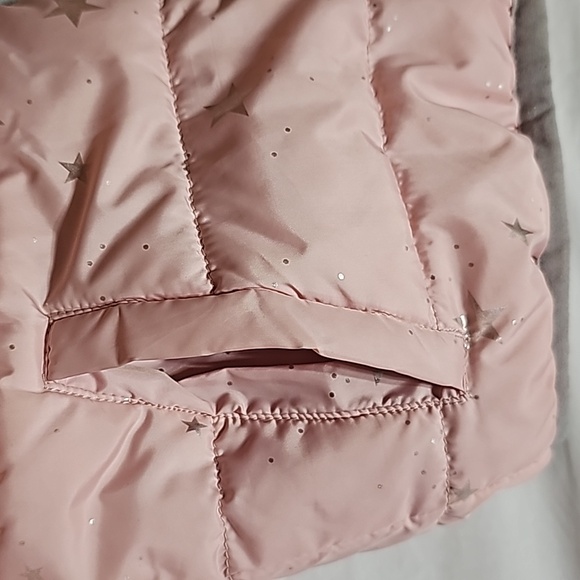 Wonder Nation Baby and Toddler Girl Size 18 Months Reversible Bubble Jacket Used - Picture 10 of 16